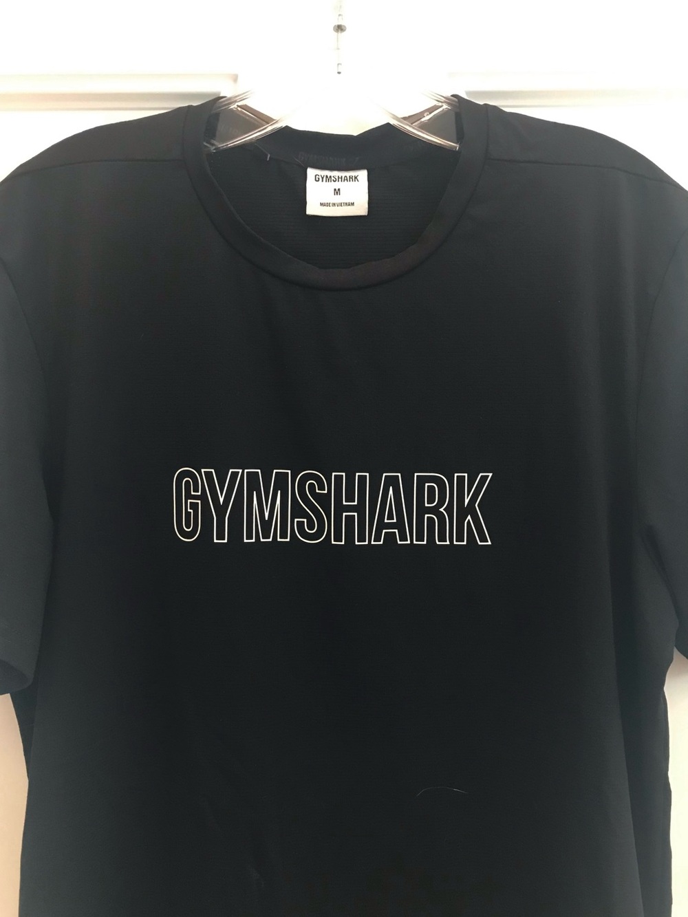 GYMSHARK Text Logo Athletic Tee - Picture 3 of 9